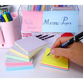 Giấy ghi chú màu Neol kích thước 76*76mm STACOM/M7676NM