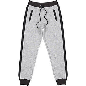 Quần jogger nữ 1 sọc dọc, hai túi trước có khóa kéo chống rớt đồ