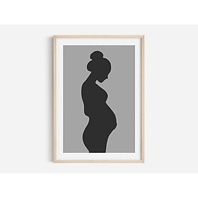Mua Tranh treo tường | Tranh nghệ thuật trừu tượng - Female Line Art Print  New Baby  Baby Shower Gifts