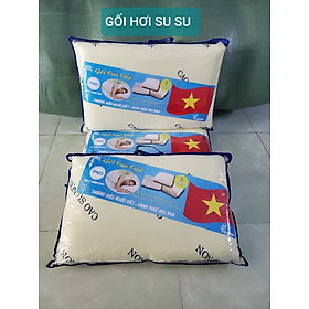 Ruột gối nằm cao su non kích thước 40x600cm, tặng kèm 1 áo gối ôm màu ngẫu nhiên