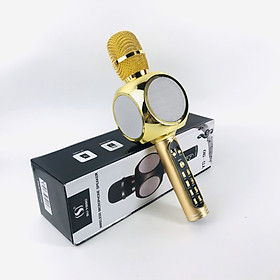 Micro Karaoke Bluetooth Kèm Loa Bass GUTEK YS90, Micro Bắt Giọng Cực Tốt Âm, Thanh Trong Lớn, Bass Cực Hay, Hỗ Trợ Kết Nối Usb, Thẻ Nhớ, Cổng 3.5, Nhiều Màu Sắc - Hàng chính hãng