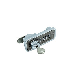Khóa tủ Real 4 số dọc RL9041-01 keyless lock có chìa dò lại mật khẩu khi quên