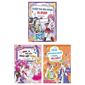 Bộ Sách Smart Girls - Cuộc Thi Âm Nhạc K-Pop + Mình Sẽ Trở Nên Xinh Đẹp Hơn + Tớ Sẽ Trở Thành Người Được Yêu Mến (Bộ 3 Cuốn)