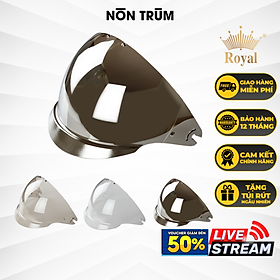 Kính thay cho nón bảo hiểm kính âm Royal M139 - Chỉ có kính