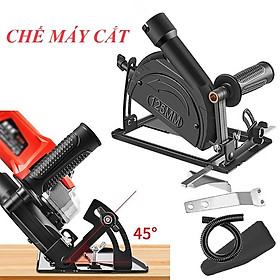 Mua Bộ chuyển đổi máy mài thành máy cưa máy cắt có bàn chỉnh góc 45 độ cầm tay thép hợp kim