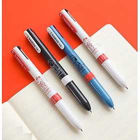 Bút 4 ngòi Kawai M&G- màu mực đỏ, đen, xanh dương, xanh lá-SBP80603-1 cây