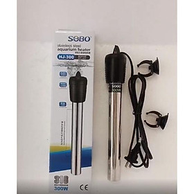 Sưởi Sobo Vỏ Inox HJ100, HJ200, HJ300, HJ-500 - Sưỡi Ấm Hồ Cá Cho Hồ Bể Cá