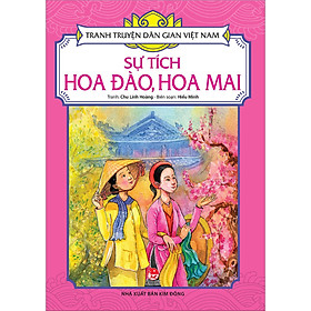 Hình ảnh Tranh Truyện Dân Gian Việt Nam: Sự Tích Hoa Đào, Hoa Mai