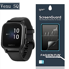 Mua Bộ 5 miếng dán dẻo Gor TPU HD cho Garmin Venu 3/ Venu 3S/ Venu SQ chống trầy xước_ Hàng chính hãng