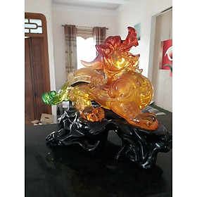 Tượng tỳ hưu trấn trạch, chiêu tài lộc - 30 cm - nằm