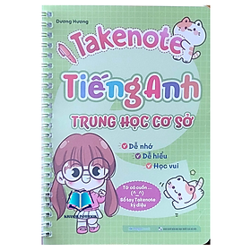 Sách - takenote tiếng anh trung học cơ sở (MG)