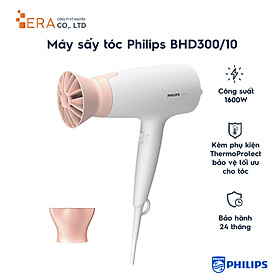 Máy Sấy Tóc Philips BHD300/10 - Công Suất 1600W, 3 Chế Độ Sấy - Hàng Chính Hãng