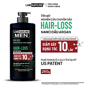 Dầu gội Lab Nature Men Hair-loss 260g - Công nghệ Nano Giảm Rụng Tóc 10 Lần