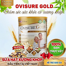 Sữa hạt xương khớp Ovisure Gold giúp xương chắc khỏe lon 650g chính hãng