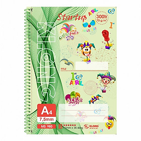 Sổ lò xo A4 Start Up - Klong