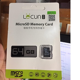Thẻ Nhớ Lecun 64GB Hàng chính hãng Bảo Hành 5 Năm - Thẻ nhớ Micro SD 64G
