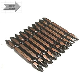 Mua Mũi Vít 2 Đầu Ngắn 65mm Xi Nâu Top - TBD-14067B