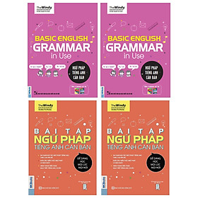 Combo Trọn Bộ Luyện Ngữ Pháp Tiếng Anh Phiên Bản ChiBi ( Basic English Gramma In Use: Ngữ Pháp Tiếng Anh Căn Bản + Bài Tập Ngữ Pháp Tiếng Anh Căn Bản )