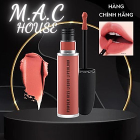 Son Kem MAC 989 Powder Kiss Liquid Lipcolour - Mull It Over Cam Hồng Đất