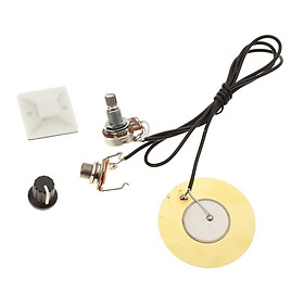 Prewired Pickup Piezo Transducer   Set for Acoustic/Classical Guitar