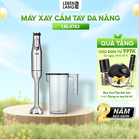 Máy xay sinh tố cầm tay đa năng Lebenlang LBL4783, công suất 1200W, bảo hành 2 năm – hàng chính hãng