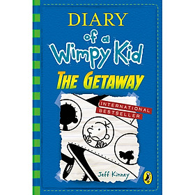 [Download Sách] Truyện thiếu nhi tiếng Anh - Diary of a Wimpy Kid 12: The Getaway (International Bestseller) (Paperback)