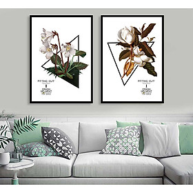 Mua Tranh Canvas Hoa Trừu Tượnng