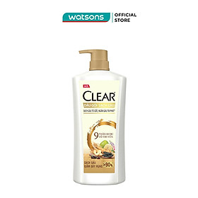 Dầu Gội Sạch Gàu Clear 9 Thảo Dược Cổ Truyền 630g (612ml)