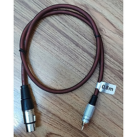 Mua Jack Canon MAGIC Cái Ra AV (Bông Sen) Liền Dây Cao cấp - Hàng Nhập Khẩu Dùng Kết Nối Các Thiết Bị Âm Thanh