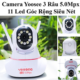 Camera Yoosee Full Hd Hồng Ngoại Quay Đêm 3 Râu 5.0