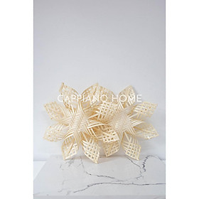Sao mây tre, sao to treo trang trí cây thông, sao decor treo cửa treo tường | Cappiano home