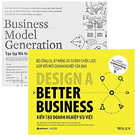 Hình ảnh Combo Sách Xây Dựng Doanh Nghiệp : Business Model Generation - Tạo Lập Mô Hình Kinh Doanh + Kiến Tạo Doanh Nghiệp Ưu Việt