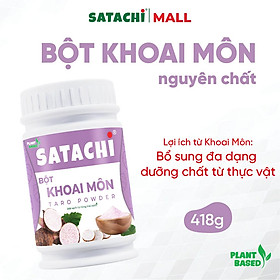 Bột Khoai Môn Nguyên Chất SATACHI – 100% khoai môn, không đường – Hộp 418g