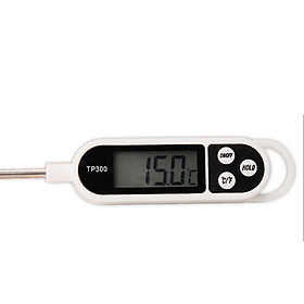 Instant Read Meat Thermometer LCD Digital Food Thermometer With 14cm Probe For Grill Kitchen BBQ Smoker Milk
