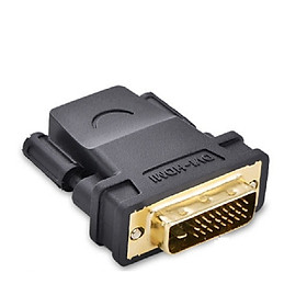 Đầu chuyển qua lại giữa DVI (24+1) dương sang HDMI âm (hỗ trợ 1080P) 