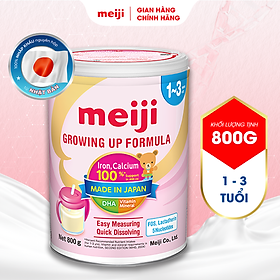 Sản Phẩm Dinh Dưỡng Công Thức Meiji Growing Up Formula - Nhập khẩu chính hãng (800g)