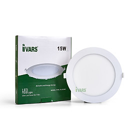 Mua Đèn LED Âm Trần Tròn Siêu Mỏng Nhẹ Đơn Sắc Thương Hiệu IVARS - Công Suất 6W/7W/9W/12W/15W/18W/24W - Hàng chính hãng