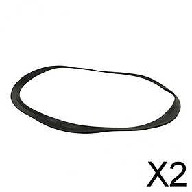 2xBarber Salon Chair Base Floor Protective Rubber  Gasket  20.4 Inch 52cm