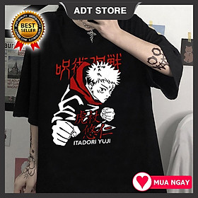 Áo thun Jujutsu Kaisen - Itadori Yuji Anime ngắn tay giá siêu rẻ cực HOT mẫu bán chạy