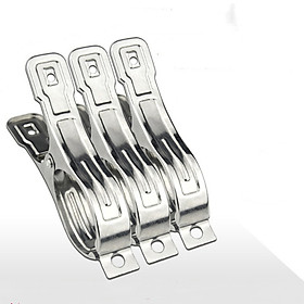 Mua Kẹp Phơi Quần Áo Inox - Phơi Chăn Màn 13 CM