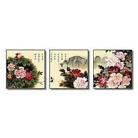 Tranh bộ ghép phòng khách q6d12-hh00163