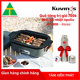 Mua Lẩu điện phủ gốm Ceramic 2 trong 1 Kuvings KMG-200B  4.0L  - Hàng chính hãng