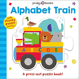 Puzzle And Play: Alphabet Train: A Press-Out Puzzle Book!