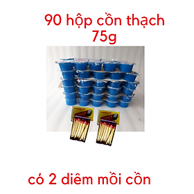 Mua Thùng 90 ly cồn ly thạch 75g dùng cho bếp cồn loại 1