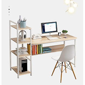 Mua Bàn làm việc  bàn học kèm giá sách giúp sắp xếp đồ đạc gọn gàng  thiết kế hiện đại phù hợp với mọi không gian