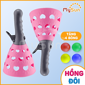 Đồ chơi vận động cho bé chụp bóng ngoài trời trong nhà - đồ chơi bắn bóng MySun.