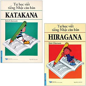 Hình ảnh Combo Sách Tự Học Viết Tiếng Nhật Căn Bản - Hiragana + Katakana (Bộ 2 Cuốn)