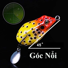 mồi nhái giả câu lure cá lóc - mồi nhái giả super frog đồ câu FISHING_HD