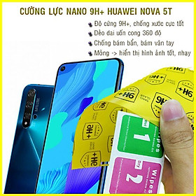 Dán cường lực dẻo nano dành cho Huawei Nova 5T