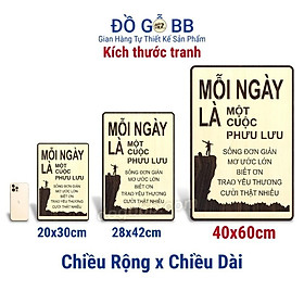 Mua Tranh Gỗ Treo Tường Decor Slogan Câu Nói Hay Ý Nghĩa Cuộc Sống Đạo Lý Cuộc Đời Tạo Động Lực Truyền Cảm Hứng - Đồ Gỗ BB